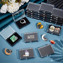 Rectangle Plastic Badge Storage Box&nbsp;CON-WH0001-23