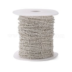 Electroplate Brass Cable Chains&nbsp;CHC-L019-06S