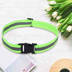 1Pc Reflective Polyester Stretch Waist Belts&nbsp;AJEW-CN0005-26A