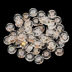 Luminous Handmade Foil Glass Beads&nbsp;LAMP-P020-01A-06