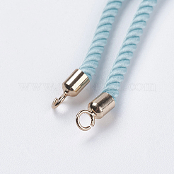 Nylon Twisted Cord Bracelet Making&nbsp;MAK-F018-09G-RS