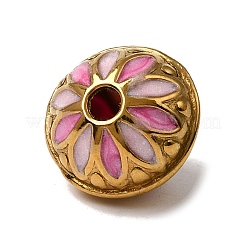 304 Stainless Steel Enamel Beads&nbsp;SA-CBA9422-01G-01