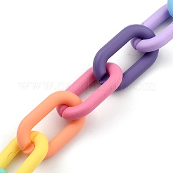 Handmade Acrylic Cable Chains&nbsp;AJEW-JB00712