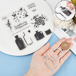1Pc Clear Silicone Stamps&nbsp;DIY-CP0009-57