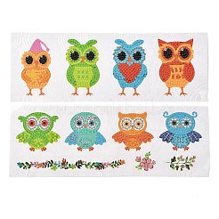 DIY Owl Diamond Painting Stickers Kits For Kids&nbsp;DIY-O016-02