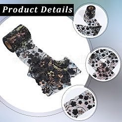 1 Roll Polyester Lace Trim&nbsp;HUDU-GF0001-01A