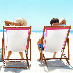 1Pc Canvas Beach Chair Replacement Fabric&nbsp;AJEW-GF0015-48B