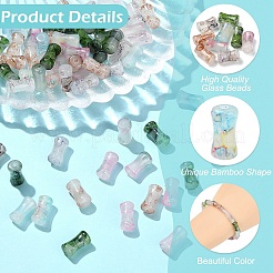 30Pcs Baking Varnish Glass Beads&nbsp;GLAA-YW0005-03A