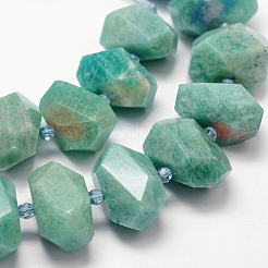 Natural Amazonite Bead Strands&nbsp;G-H038-22