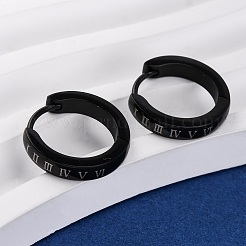 304 Stainless Steel Hoop Earrings&nbsp;EJEW-D331-05B