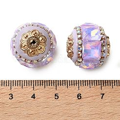 Handmade Polymer Clay Indonesia Beads&nbsp;IPDL-H001-21KCG-01