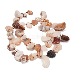 Raw Rough Natural Fire Opal Beads Strands&nbsp;G-C253-01