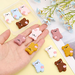 12Pcs 6 Colors Food Grade Eco-Friendly Silicone Beads&nbsp;SIL-CA0002-11