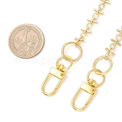 2Pcs 2 Sizes Brass OT Link Bag Extension Chains&nbsp;FIND-JF00171