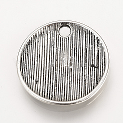 Tibetan Style Alloy Pendants&nbsp;TIBEP-Q078-18AS-NR