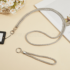 2Pcs 2 Styles Zinc Alloy Resin Universal Cell Phone Strap Crossbody Neck Strap Phone Charms&nbsp;AJEW-CP0008-93A