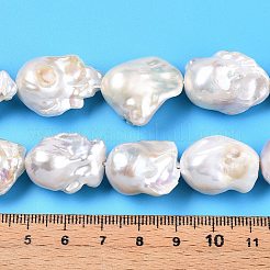 Natural Baroque Pearl Keshi Pearl Beads Strands&nbsp;PEAR-S019-05D