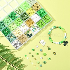 Saint Patrick's Day DIY Jewelry Making Findings Kits&nbsp;DIY-YW0016-14