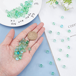 DIY Synthetic Moonstone Beads Stretch Bracelet Making Kits&nbsp;DIY-SC0012-84B