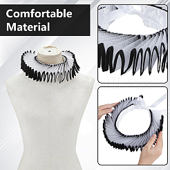 Detachable Polyester Children's Ruffle Collars&nbsp;DIY-WH0671-361