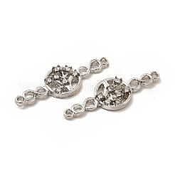 Alloy Connector Charms&nbsp;FIND-H039-02P-B