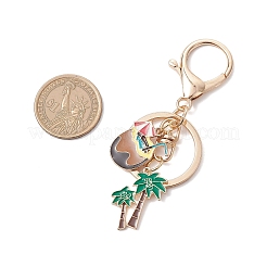 Tropical Beach Theme Keychain&nbsp;KEYC-JKC01257