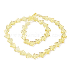 Transparent Glass Bead Strands&nbsp;EGLA-C002-A01