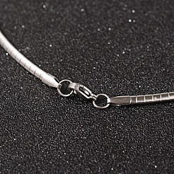 Non-Tarnish 304 Stainless Steel Chain Necklaces&nbsp;NJEW-O096-34P