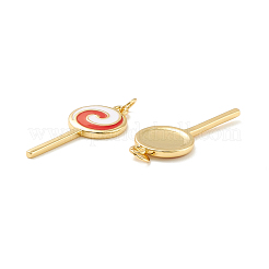 Rack Plating Brass Pendants&nbsp;KK-P210-02G