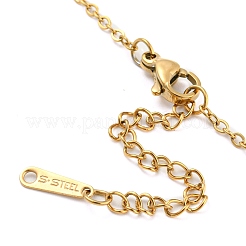 304 Stainless Steel Heart Infinity Pendant Necklaces for Women&nbsp;NJEW-A012-02G
