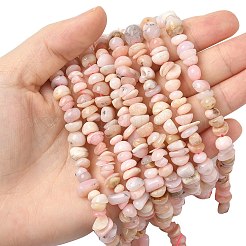 Natural Pink Opal Beads Strands&nbsp;G-L505-25