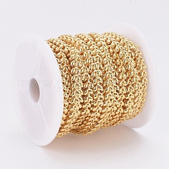 Brass Handmade Cobs Chains&nbsp;CHC-G006-16G