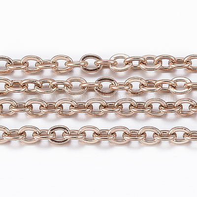 Ion Plating(IP) 304 Stainless Steel Cable Chains&nbsp;CHS-H009-26RG-1