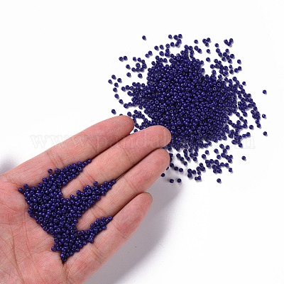 Baking Paint Glass Seed Beads&nbsp;SEED-S001-K6-1