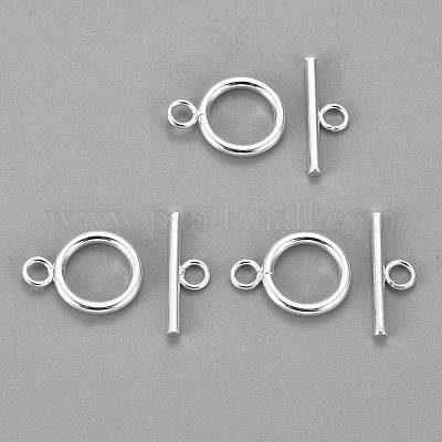 304 Stainless Steel Toggle Clasps&nbsp;STAS-H380-05S-1