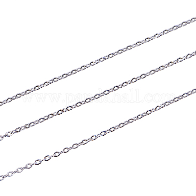 Ss Cable Chain Wholesale 304 Stainless Steel Cable Chains - Pandahall.com