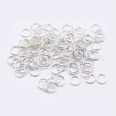 925 Sterling Silver Open Jump Rings&nbsp;X-STER-F036-02S-1x4mm-1