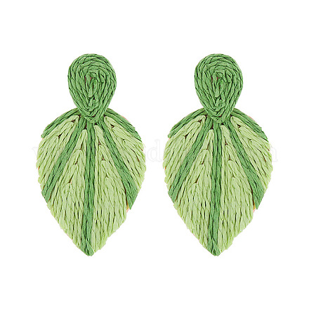 Raffia Stud Dangle Earrings&nbsp;WG204BE-03-1