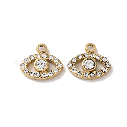 304 Stainless Steel Charm STAS-L022-385G-1