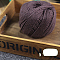 Macrame Cotton Cord, Twisted Cotton Rope, for Wall Hanging, Plant Hangers, Crafts and Wedding Decorations, Rosy Brown, 4mm, about 120.29 yards(110m)/roll