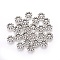 CCB Plastic Linking Rings, Ring, Antique Silver, 11.5x4mm, Hole: 5mm