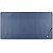 PVC Mouse Pad, with Suede, Rectangle, Marine Blue, 400x800x1.6mm