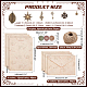8 Sets 4 Style Paper Envelope&nbsp;DIY-FG0004-86-2