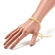 Waxed Polyester Multi-strand Bracelet&nbsp;BJEW-JB07892-02-3