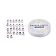 520Pcs Alphabet Acrylic Beads&nbsp;MACR-XCP0001-10-1