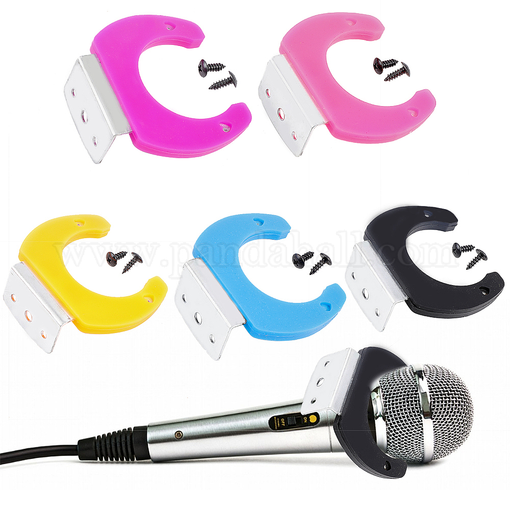 Wholesale 5 Sets 5 Colors Silicone Wall Mounted Rack for Handheld ...