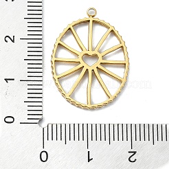 Ion Plating(IP) 304 Stainless Steel Pendants&nbsp;STAS-B058-05G-01