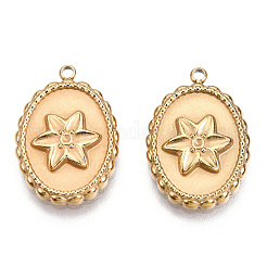 304 Stainless Steel Pendants Rhinestone Settings&nbsp;STAS-T060-52G