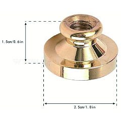 Wax Seal Brass Stamp Head&nbsp;AJEW-WH0209-609