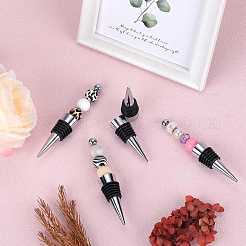 18Pcs Beadable Wine Stoppers&nbsp;FIND-SZ0003-57
